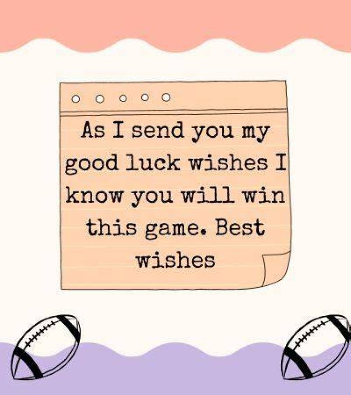 Inspiring Good Luck Text Messages For Your Boyfriend’s Sports Events